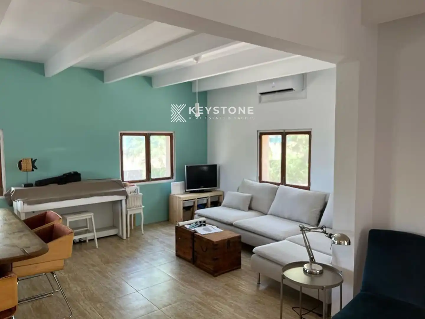 Living room of Houses for rent in Santa Margalida  with Air Conditioner and Terrace