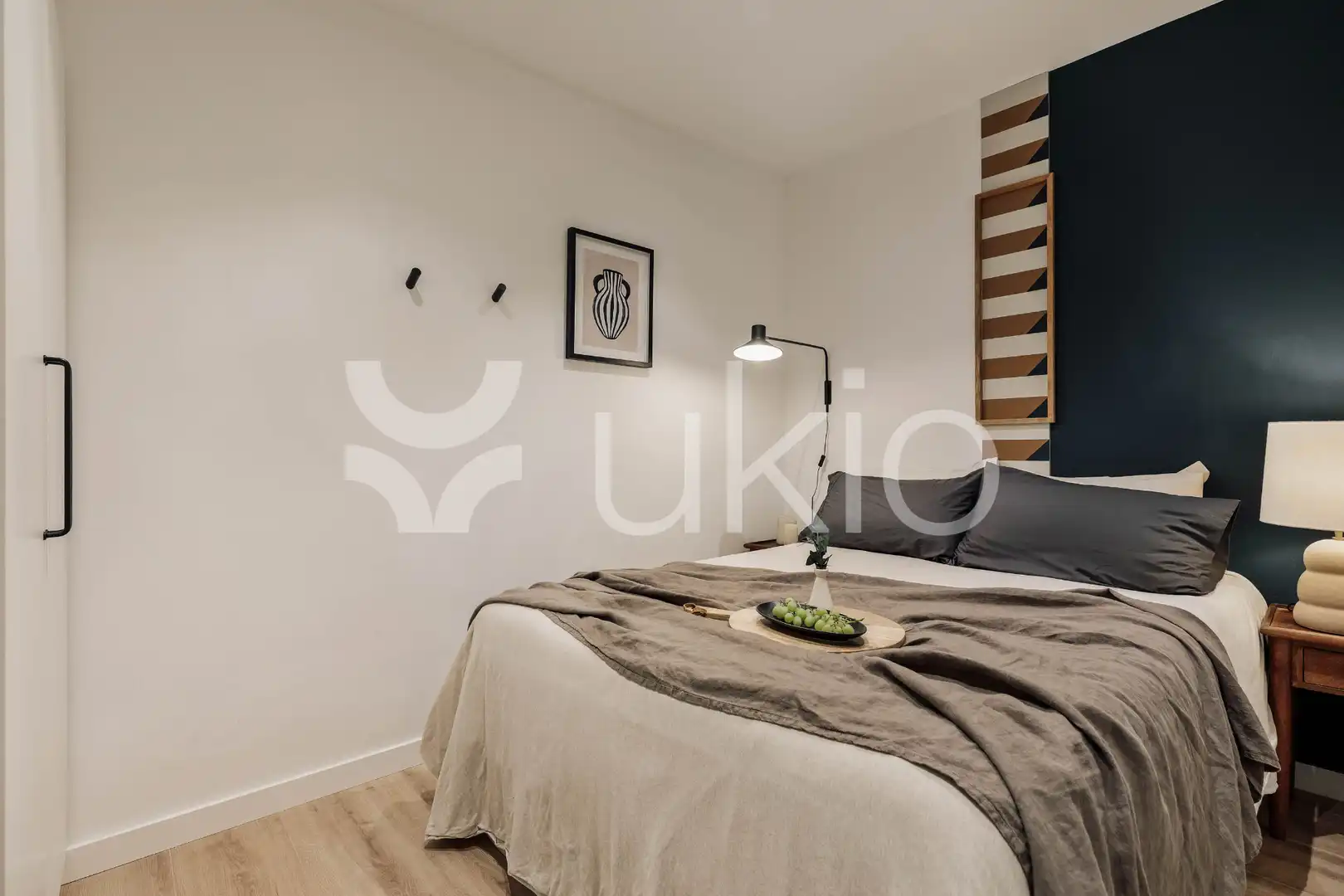 Bedroom of Apartments for rent in Barcelona  with Air Conditioner, Heating and Terrace
