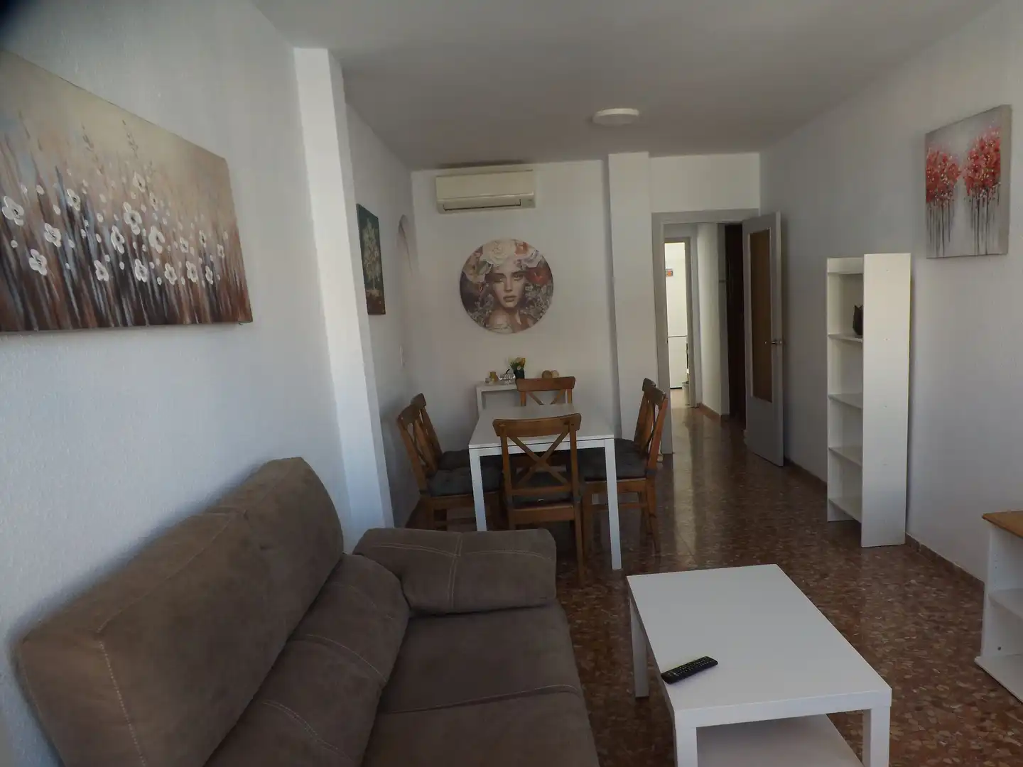 Sala de estar de Piso en venta en Nerja con Amueblado