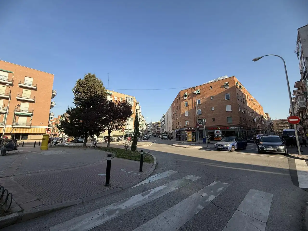 Vista exterior de Planta baixa en venda en Madrid amb Aire condicionat