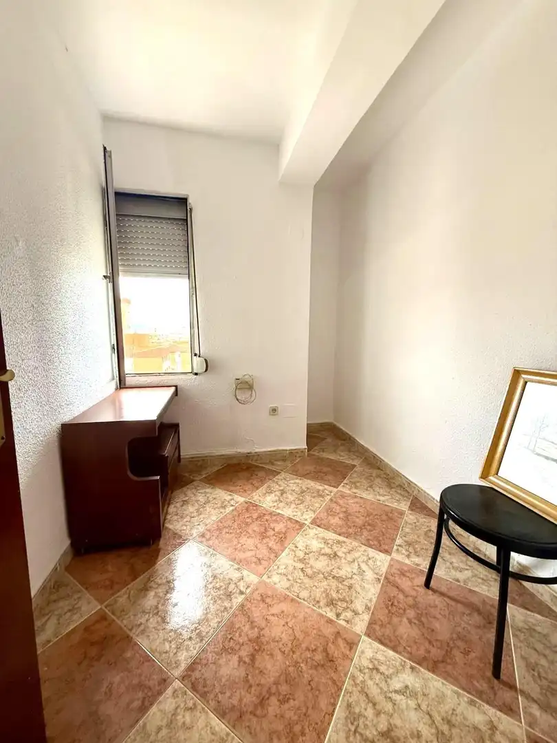 Bedroom of Flat for sale in Málaga  with Terrace, Furnished and Balcony