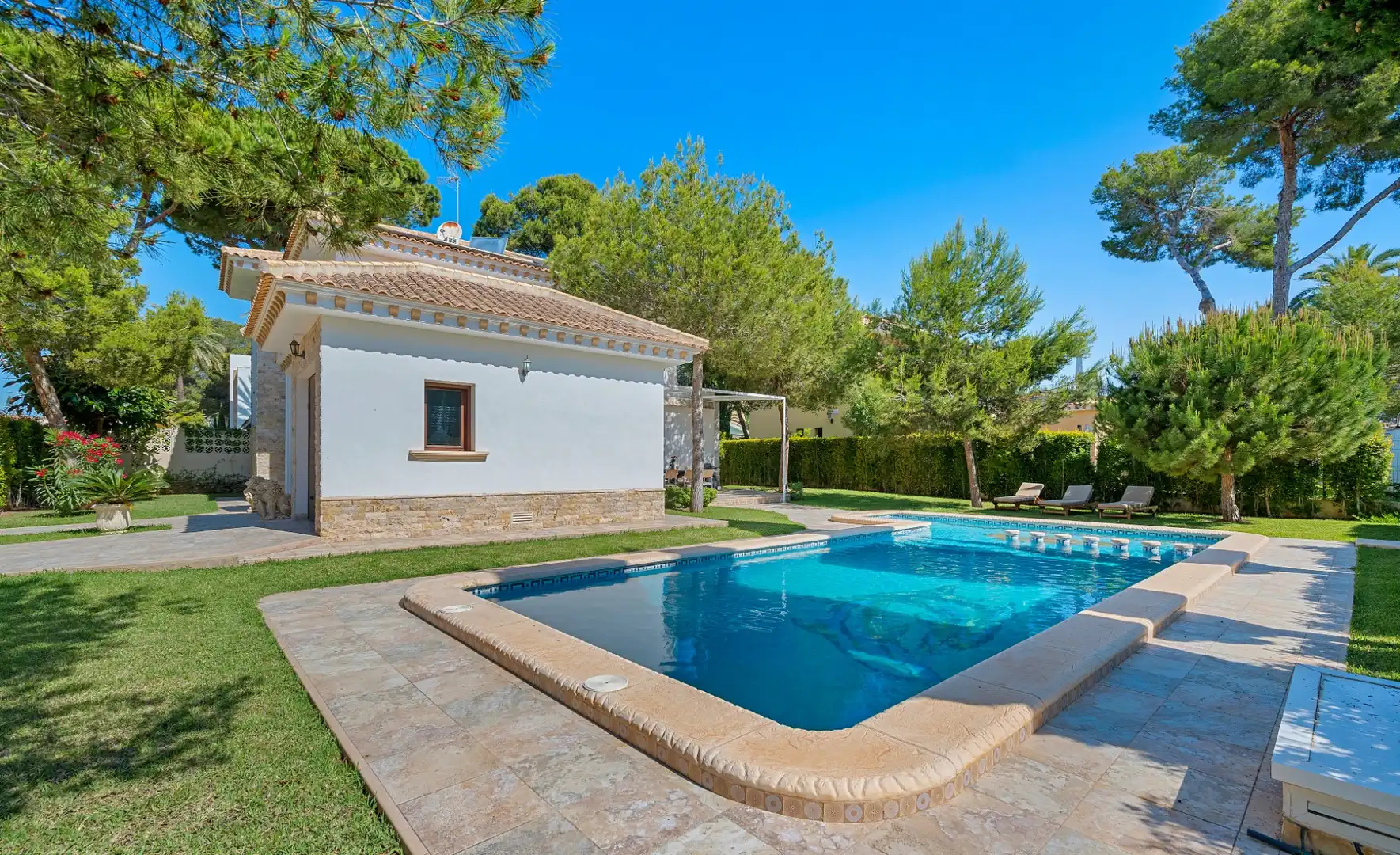 Piscina de Finca rústica en venda en Orihuela amb Aire condicionat, Jardí privat i Terrassa