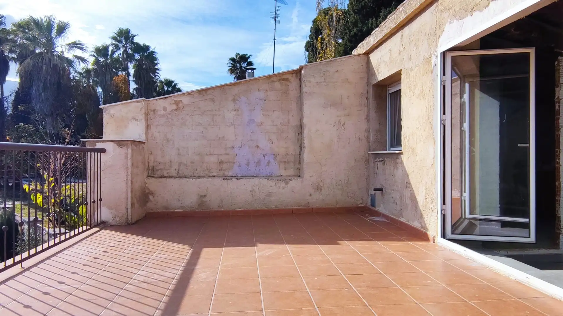 Terrassa de Casa adosada en venda en Alcoy / Alcoi amb Aire condicionat, Jardí privat i Traster