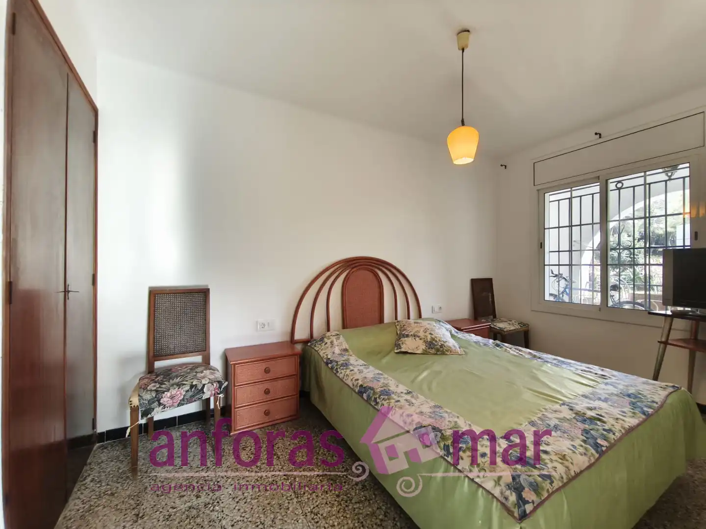 Schlafzimmer von Erdgeschoss zum Verkauf in Creixell mit Heizung, Möbliert und Balkon
