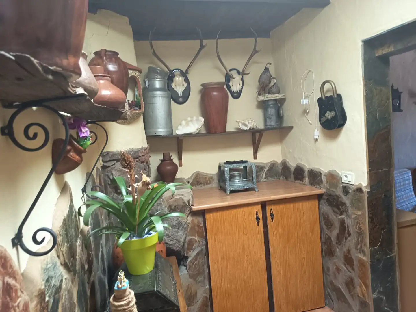 Cuina de Casa o xalet en venda en Santa Lucía de Tirajana amb Calefacció, Jardí privat i Rentadora