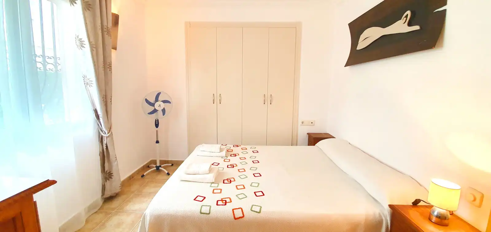 Bedroom of Houses for rent in Dénia  with Air Conditioner, Heating and Private garden