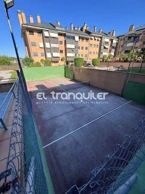Parking of Flat for rent in Colmenar Viejo  with Air Conditioner, Terrace and Swimming Pool