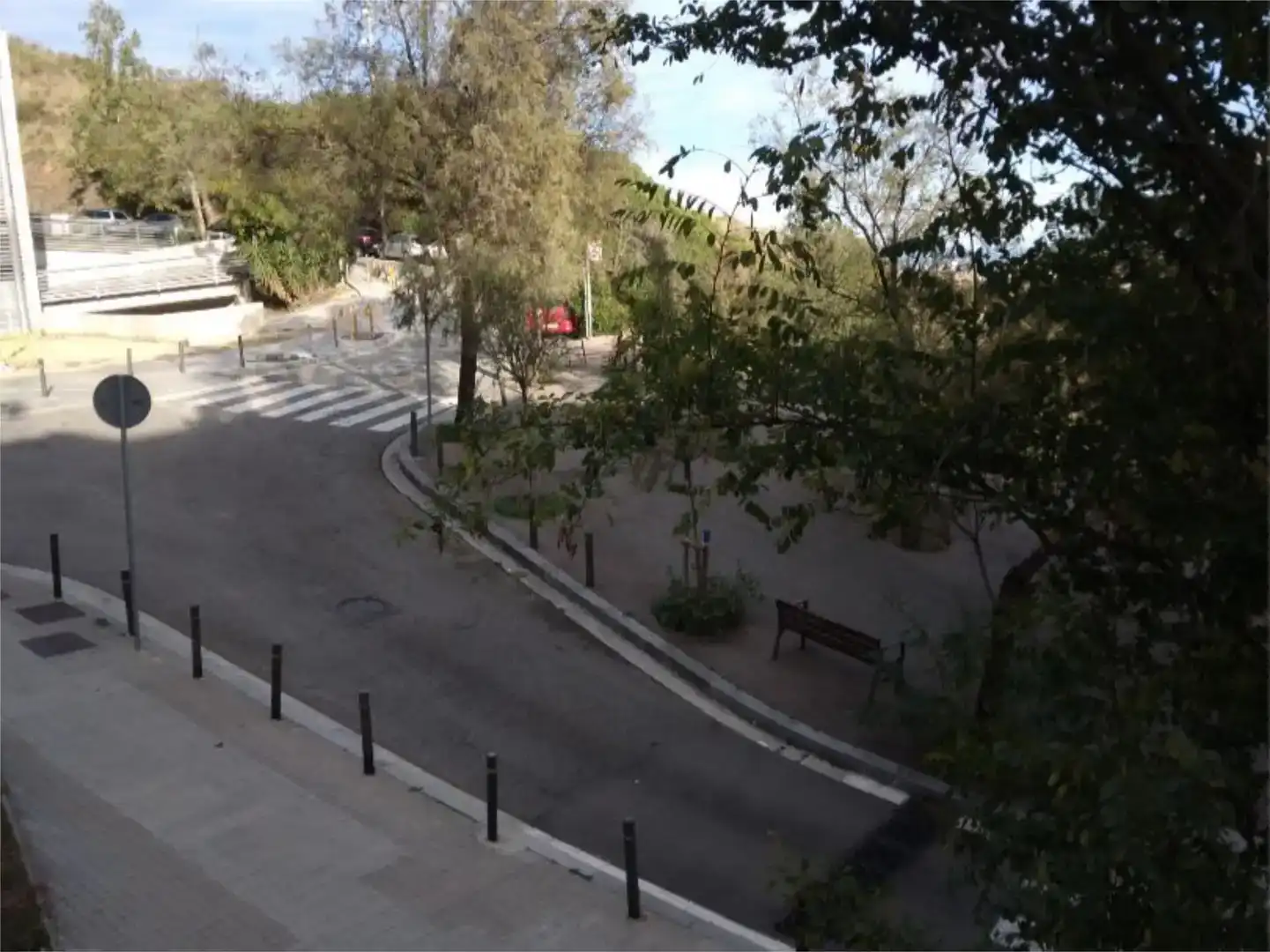 Vista exterior de Terreno en venta en Barcelona