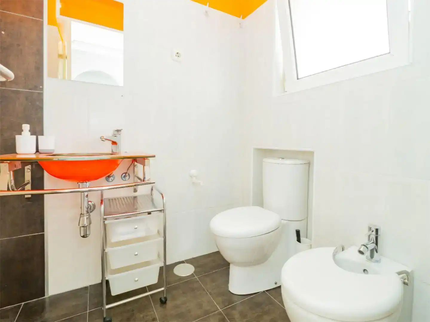 Badezimmer von Wohnung zur Miete in Fuengirola mit Klimaanlage, Möbliert und Balkon