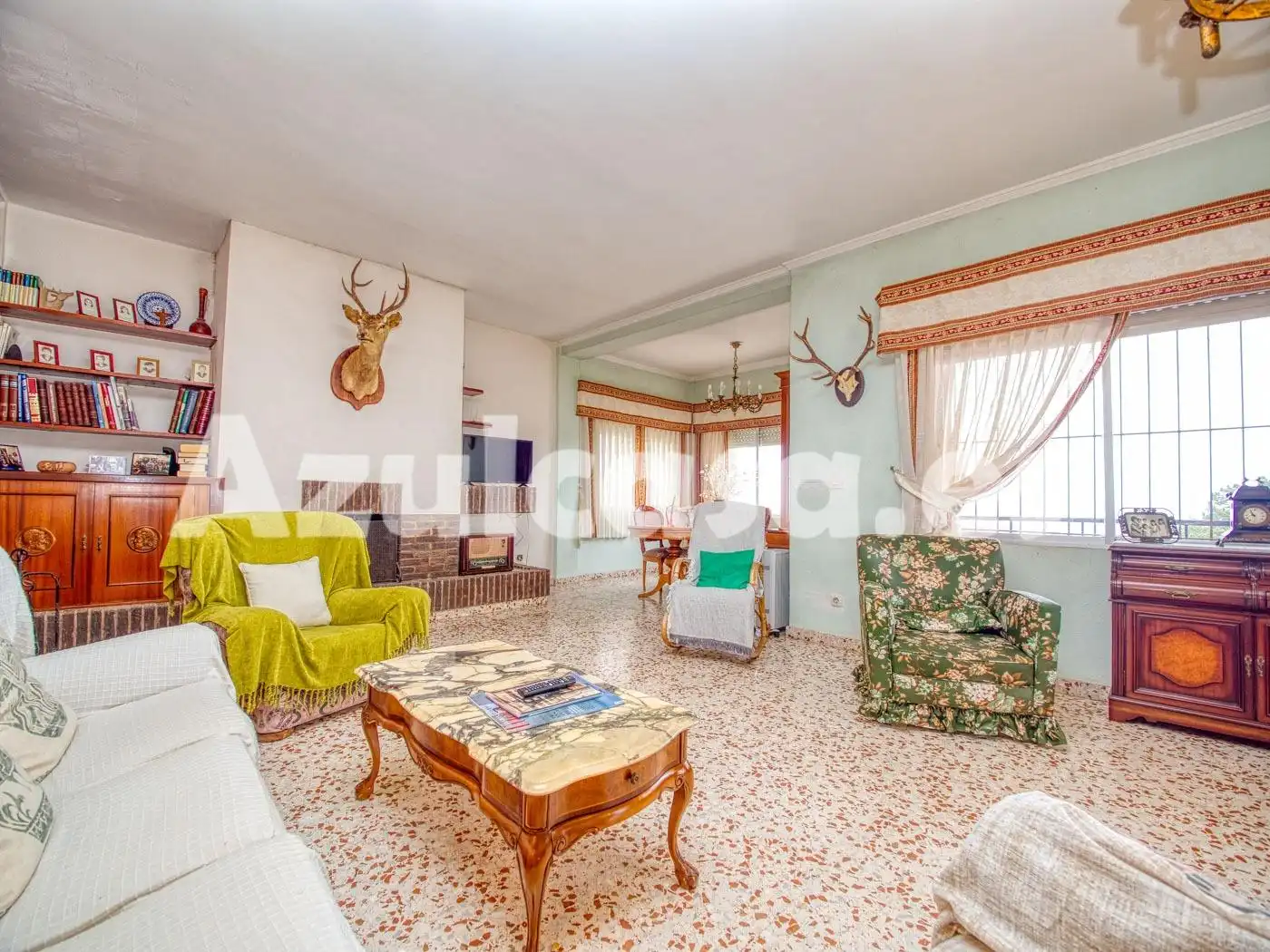 Sala d'estar de Casa o xalet en venda en Cartagena amb Jardí privat, Terrassa i Traster