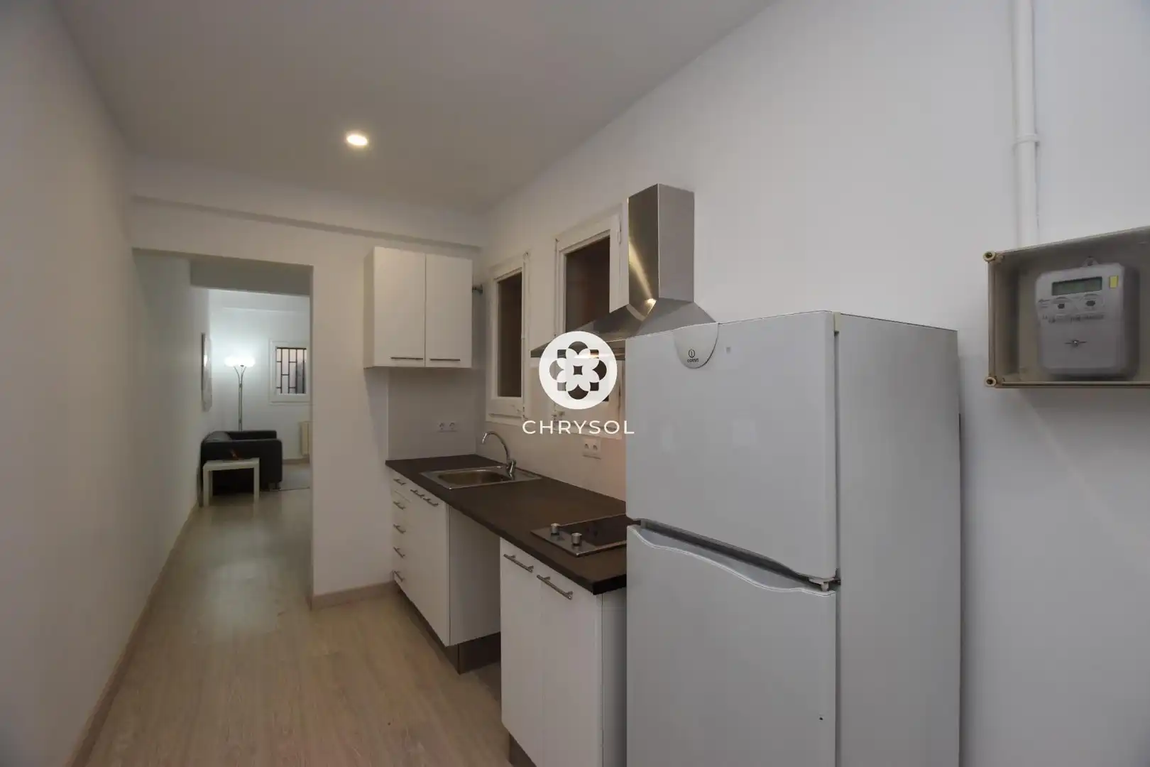 Cuina de Loft en venda en Barcelona amb Calefacció, Parquet i Terrassa
