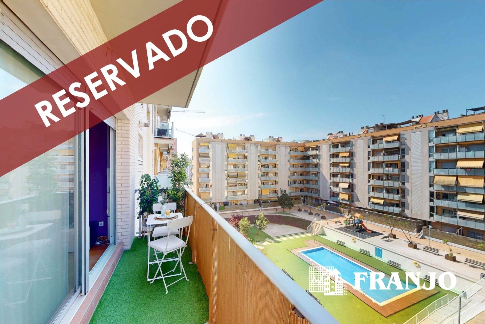 Exterior view of Flat for sale in Barberà del Vallès  with Air Conditioner, Heating and Swimming Pool