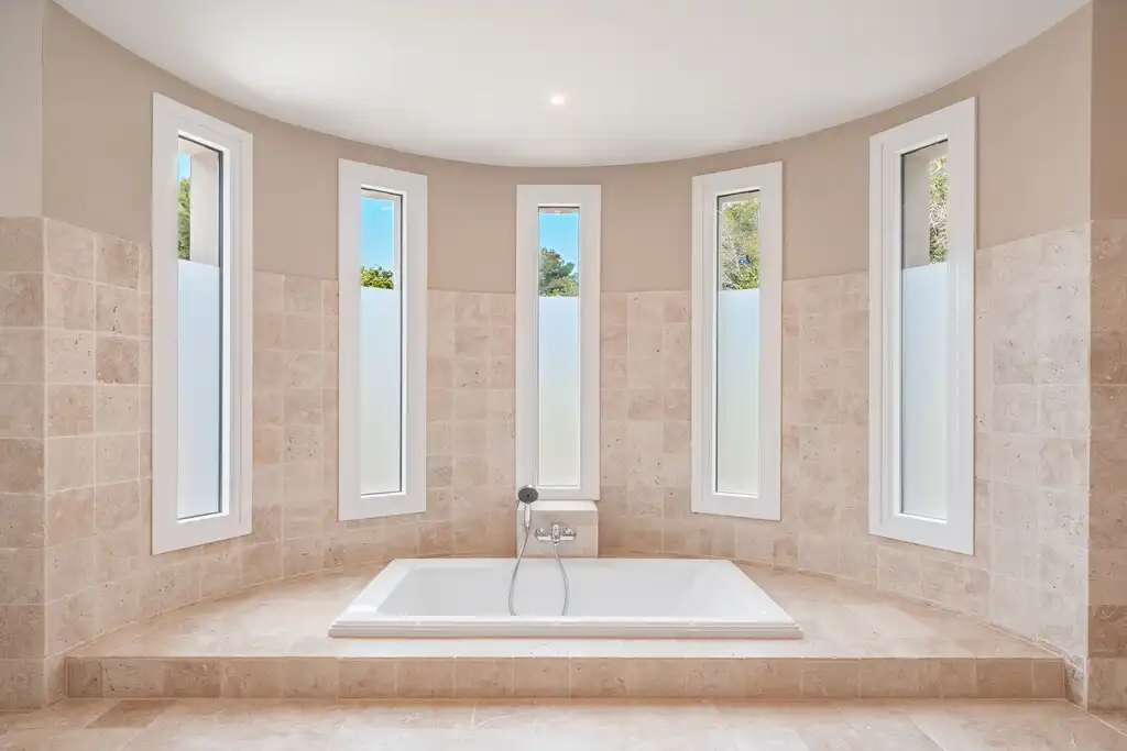 Bathroom of Houses for sale in Calvià  with Air Conditioner, Heating and Private garden