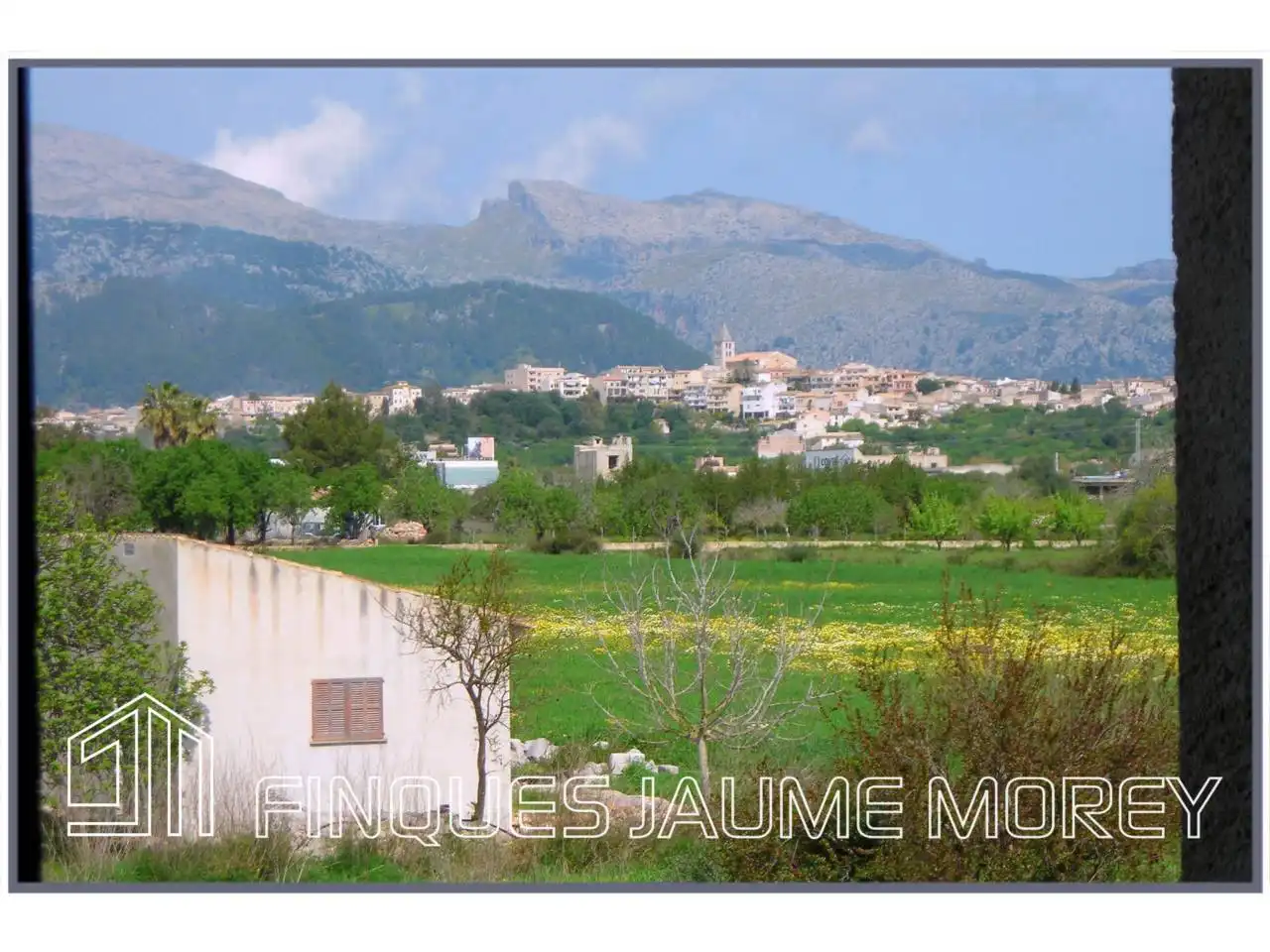 Vista exterior de Finca rústica en venta en Búger con Jardín privado, Terraza y Piscina