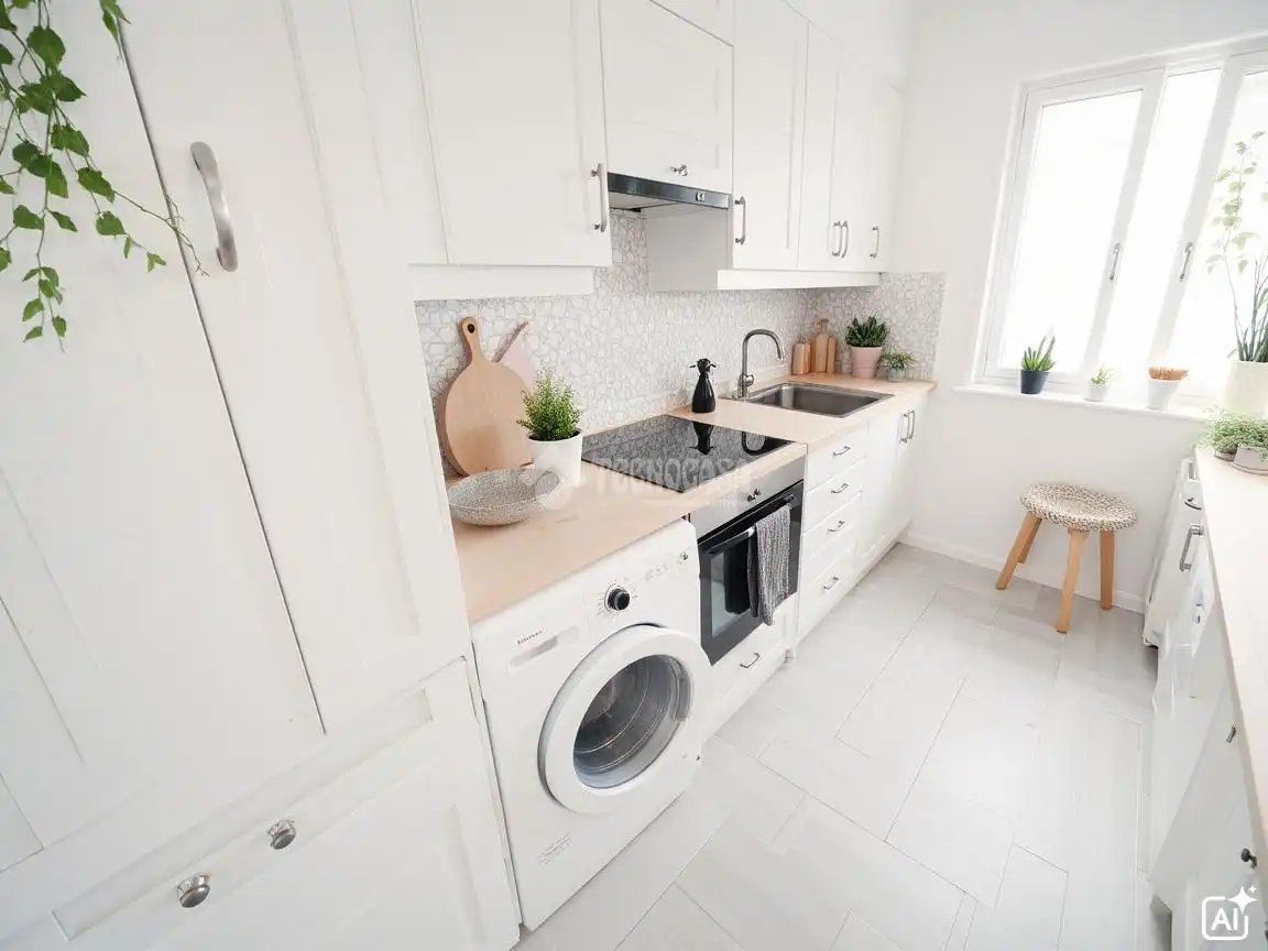 Cocina de Piso en venta en Madrid con Terraza