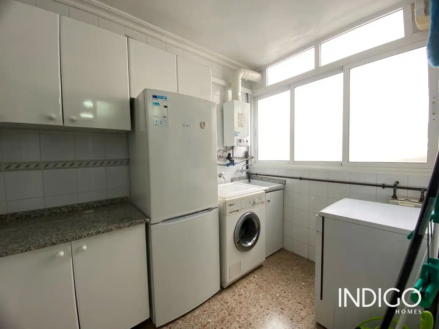 Cocina de Ático en venta en Alicante / Alacant con Calefacción, Terraza y Amueblado