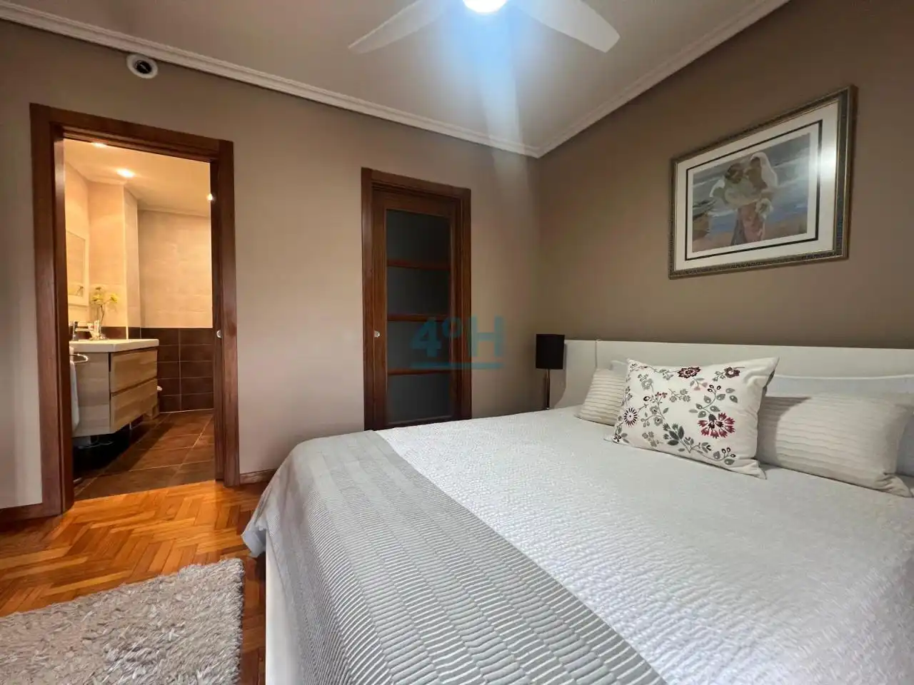 Habitación de Casa adosada en venta en Ourense Capital  con Calefacción, Jardín privado y Parquet