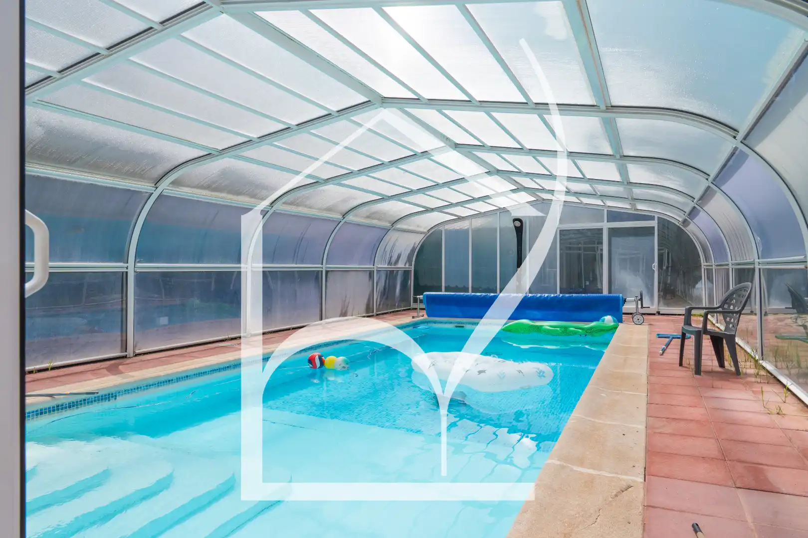 Piscina de Casa o chalet en venta en Villamayor con Aire acondicionado, Calefacción y Jardín privado