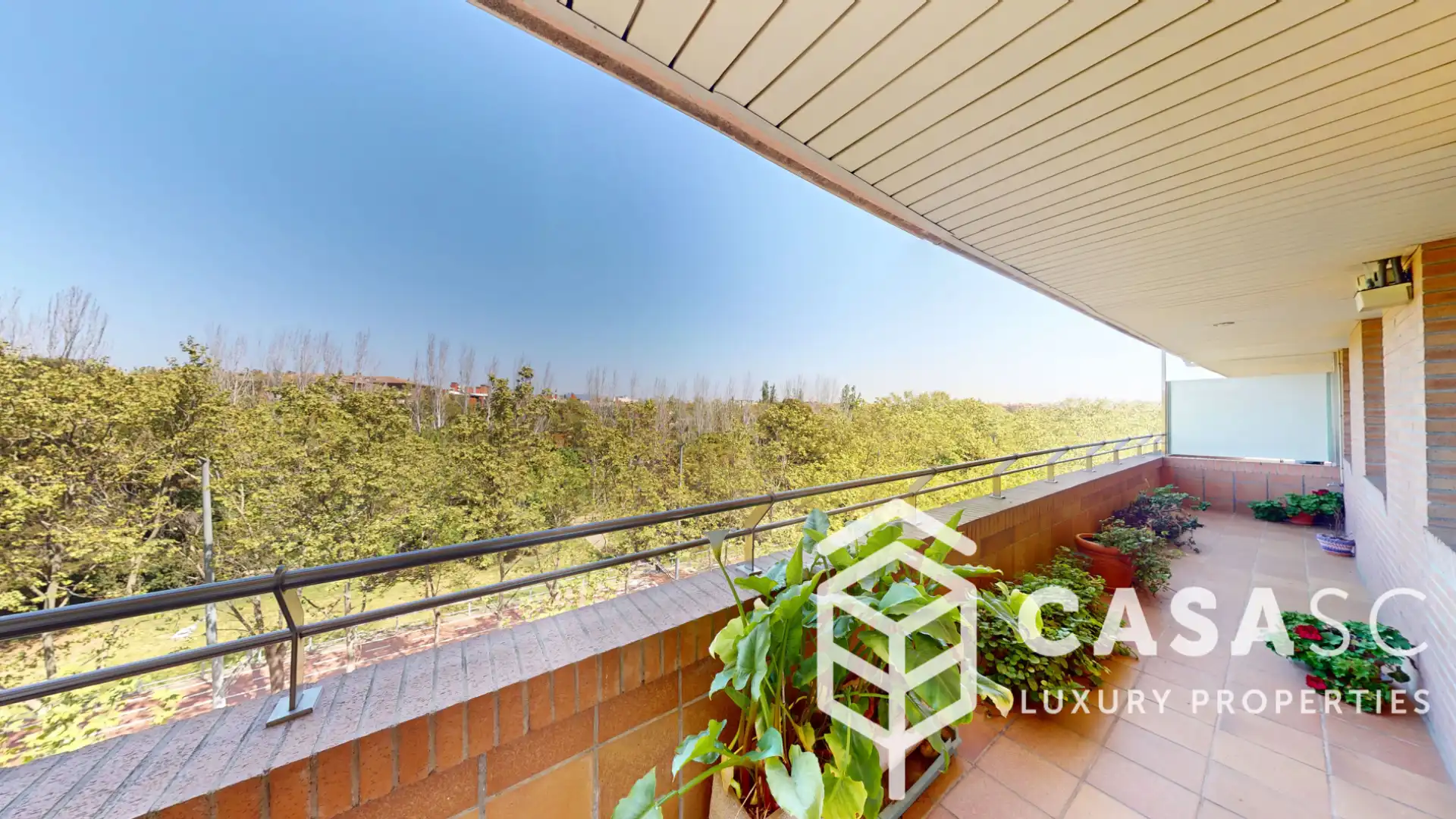 Terrace of Attic for sale in Sant Cugat del Vallès  with Air Conditioner, Heating and Parquet flooring