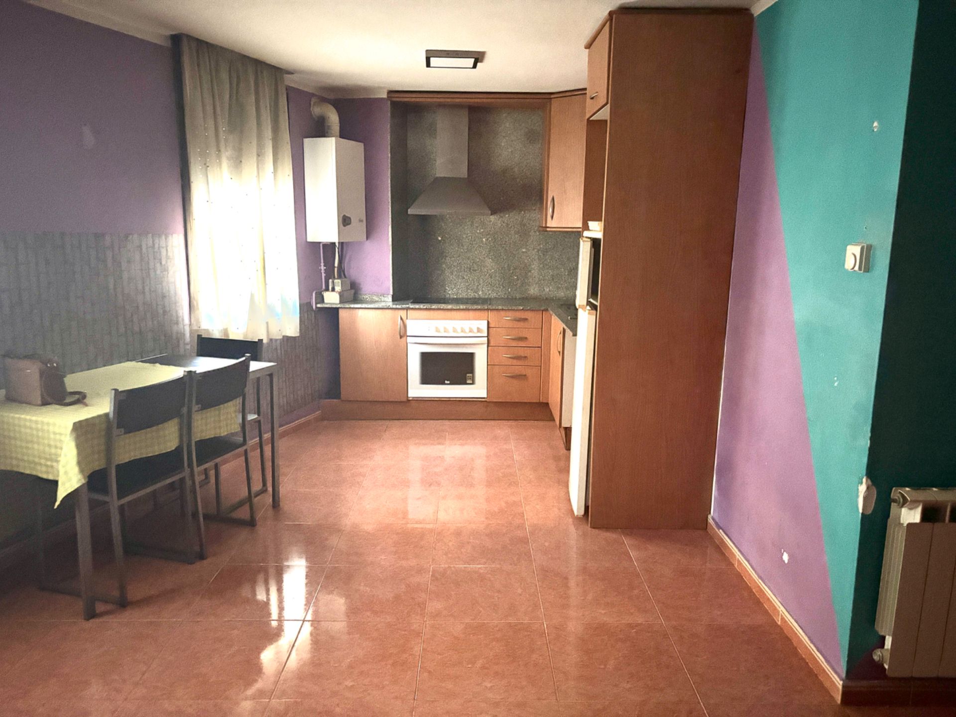 Cocina de Apartamento en venta en Albatàrrec con Calefacción, Terraza y Amueblado