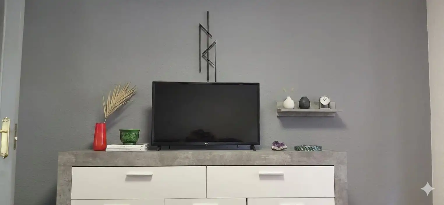 Living room of Flat for rent in Granada  with Furnished, Oven and Washing machine