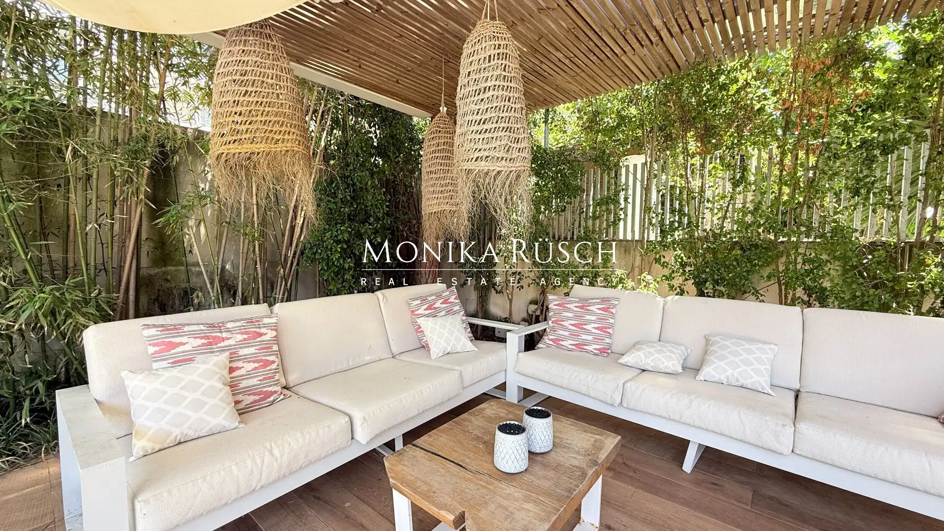 Terrace of Houses for rent in Castelldefels  with Air Conditioner, Heating and Private garden