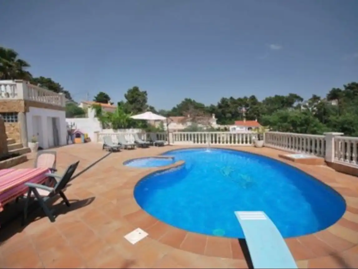 Swimming pool of Houses for sale in Lloret de Mar  with Air Conditioner, Heating and Private garden