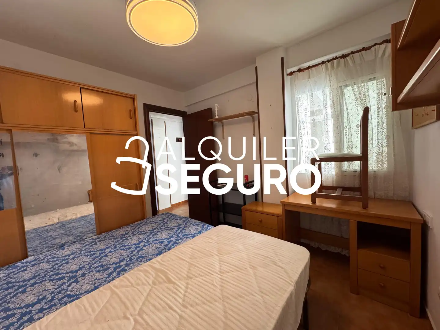 Bedroom of Flat for rent in Málaga  with Furnished