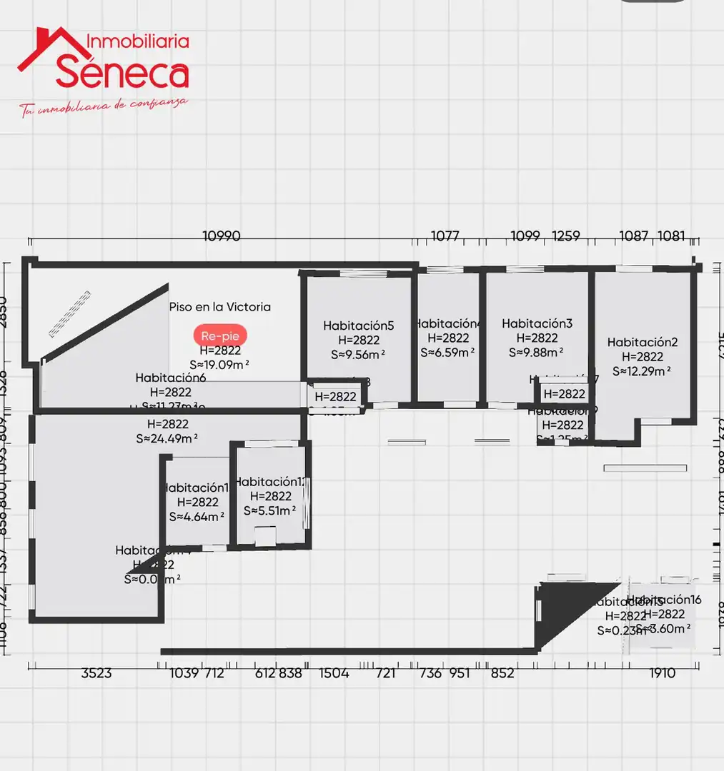 Flat for sale in La Victoria  with Air Conditioner, Heating and Terrace