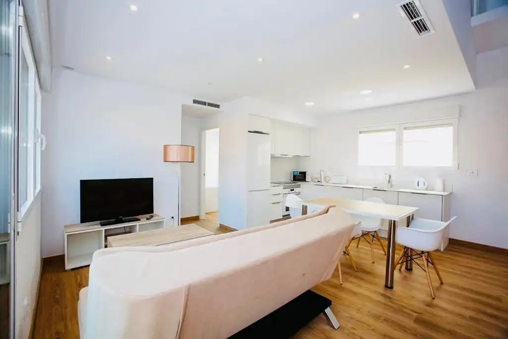 Living room of Duplexes for sale in Dénia  with Air Conditioner, Heating and Private garden