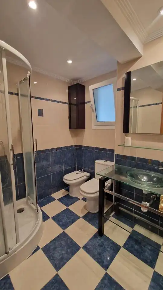 Bathroom of Flat for rent in Moncada  with Air Conditioner and Furnished