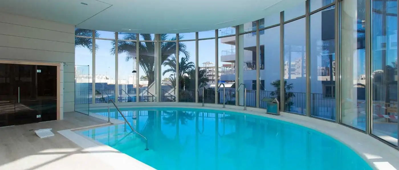 Swimming pool of Flat for sale in Orihuela  with Heating, Private garden and Terrace