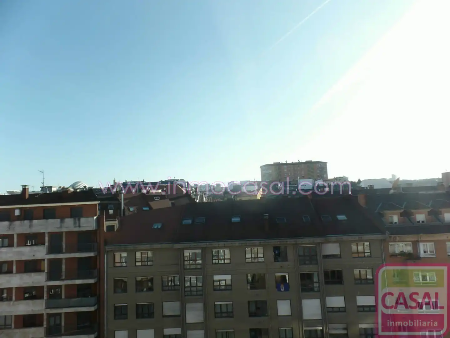 Exterior view of Flat for sale in Oviedo   with Heating, Terrace and Furnished