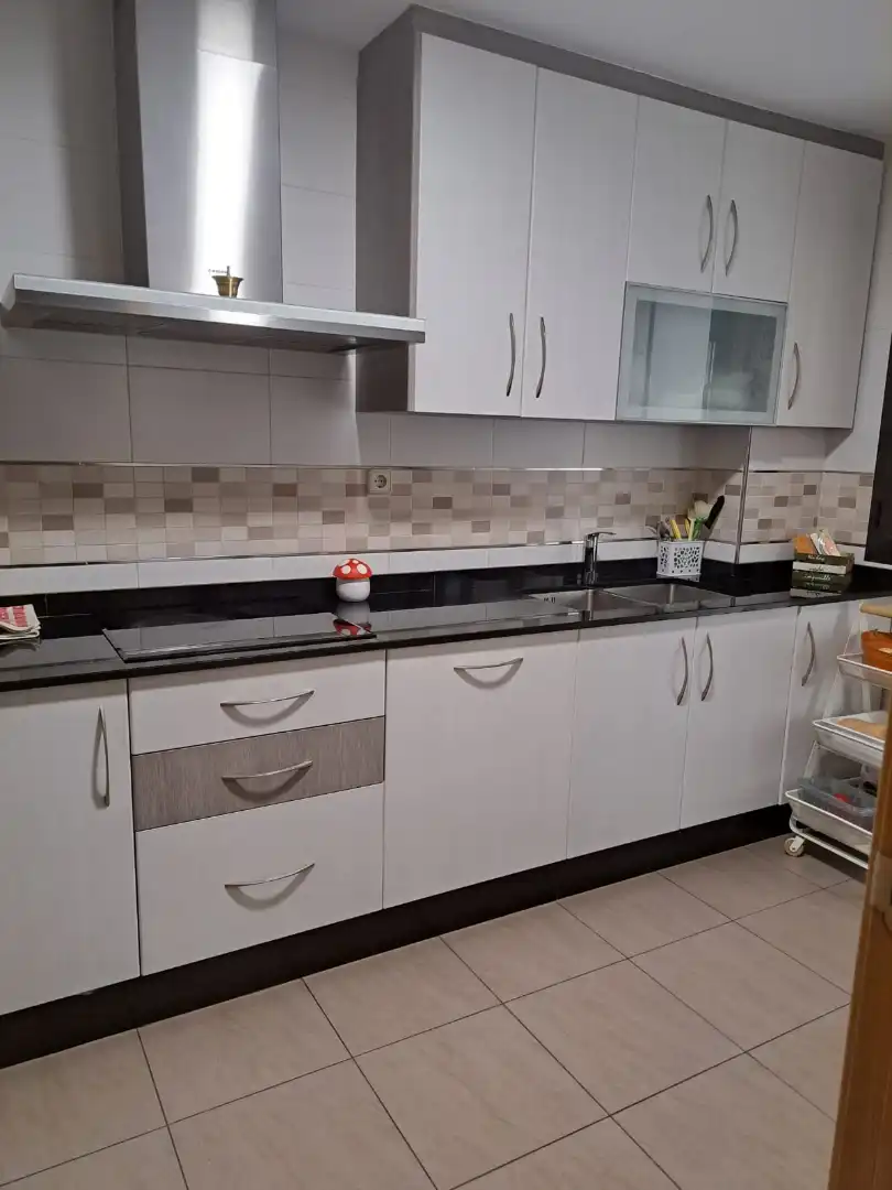 Kitchen of Flat for sale in Guadix  with Heating, Parquet flooring and Furnished