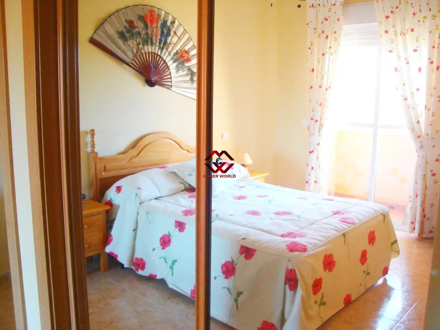 Bedroom of Flat for sale in Mazarrón  with Air Conditioner, Terrace and Furnished