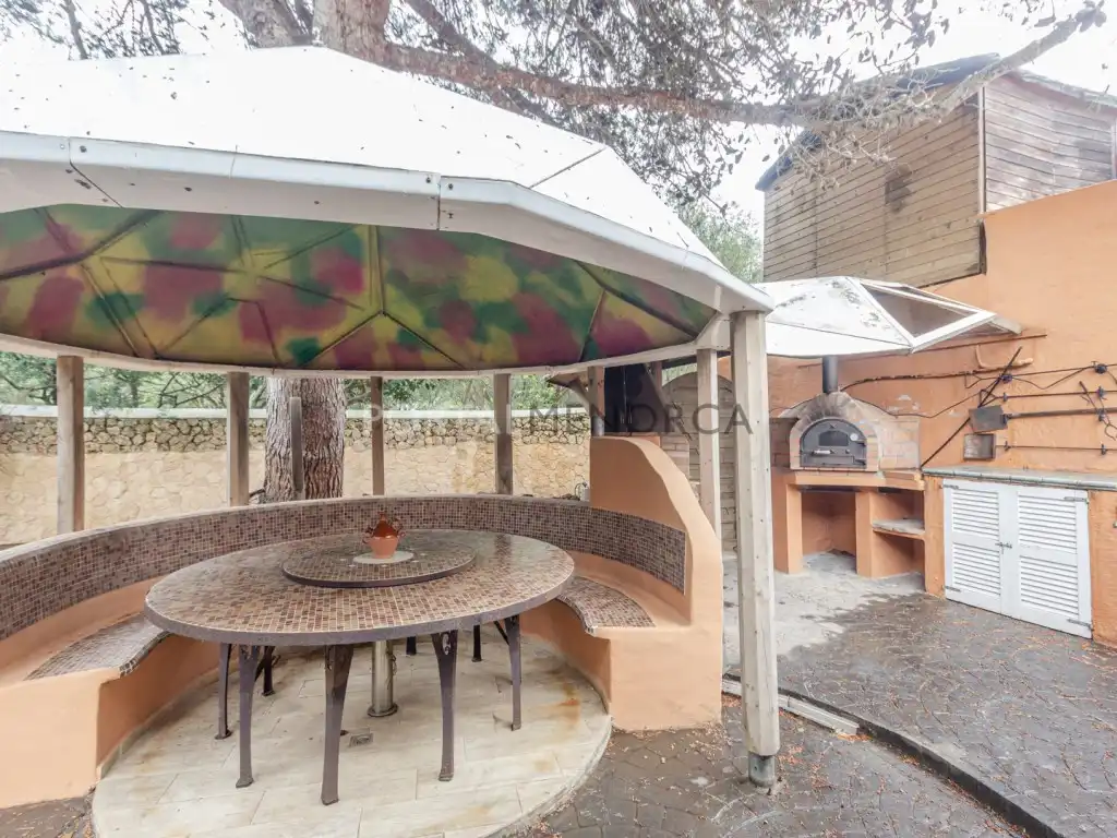 Terraza de Finca rústica en venta en Maó - Mahón con Aire acondicionado, Jardín privado y Terraza