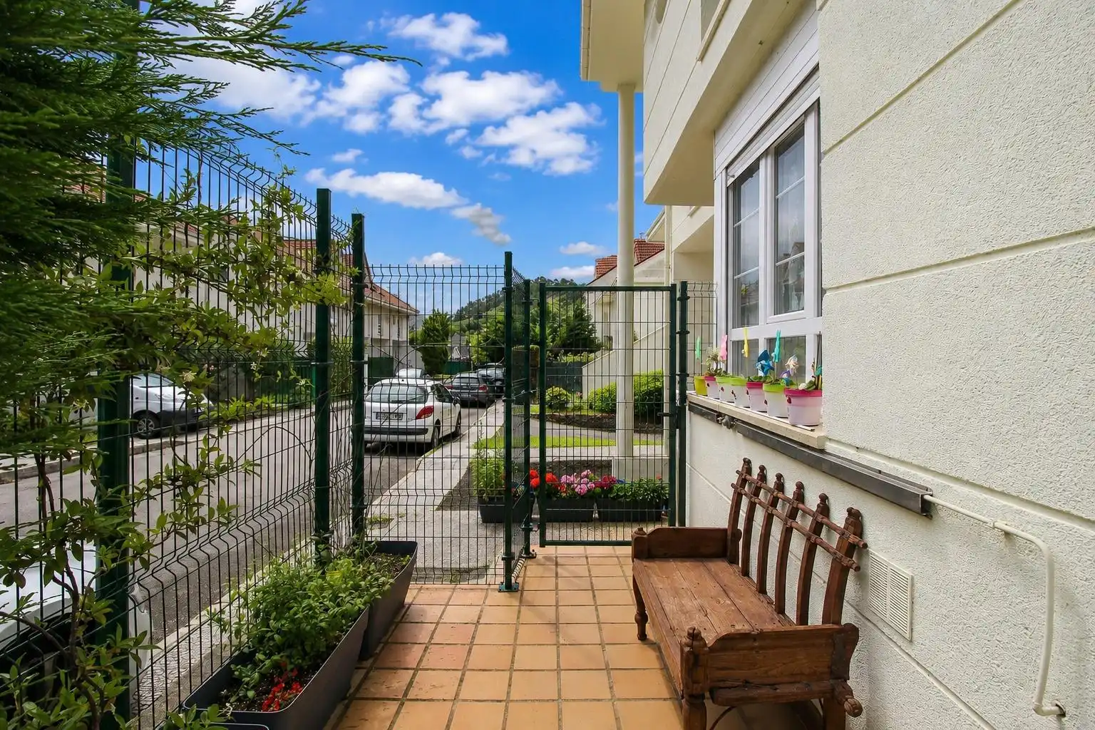 Terrassa de Casa adosada en venda en Piélagos amb Calefacció, Jardí privat i Parquet