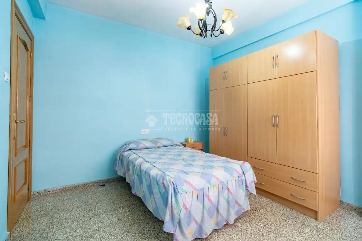 Bedroom of Flat for sale in Granada  with Terrace and Balcony