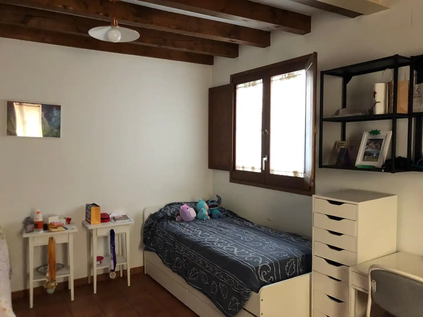 Schlafzimmer von Maisonette zur Miete in Olot mit Heizung und Terrasse