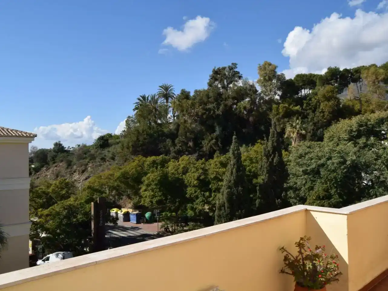 Außenansicht von Wohnung zur Miete in Benalmádena mit Klimaanlage und Schwimmbad