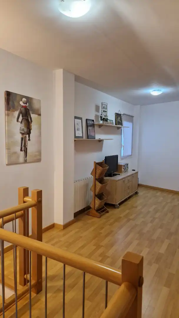 Sala d'estar de Pis en venda en Arbúcies amb Calefacció i Moblat