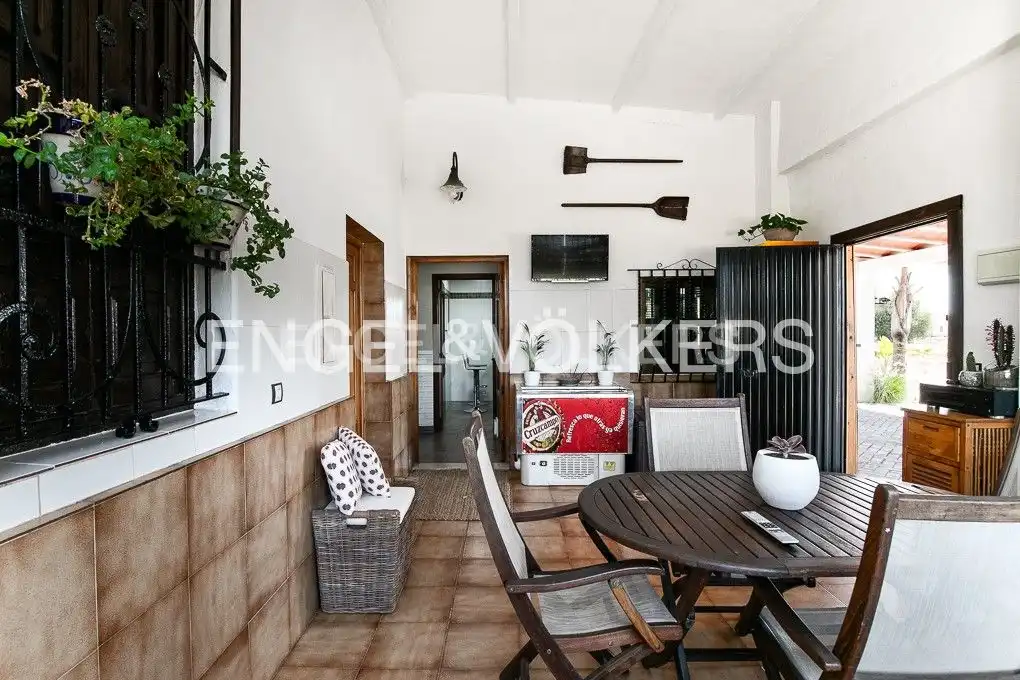 Terraza de Casa o chalet en venta en Valencia con Aire acondicionado, Calefacción y Jardín privado