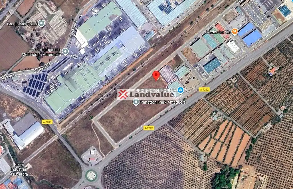 Terreno industrial en venta en Antequera