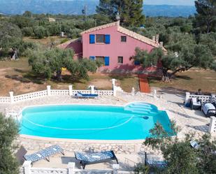 Garden of House or chalet for sale in Aldover  with Air Conditioner, Terrace and Swimming Pool