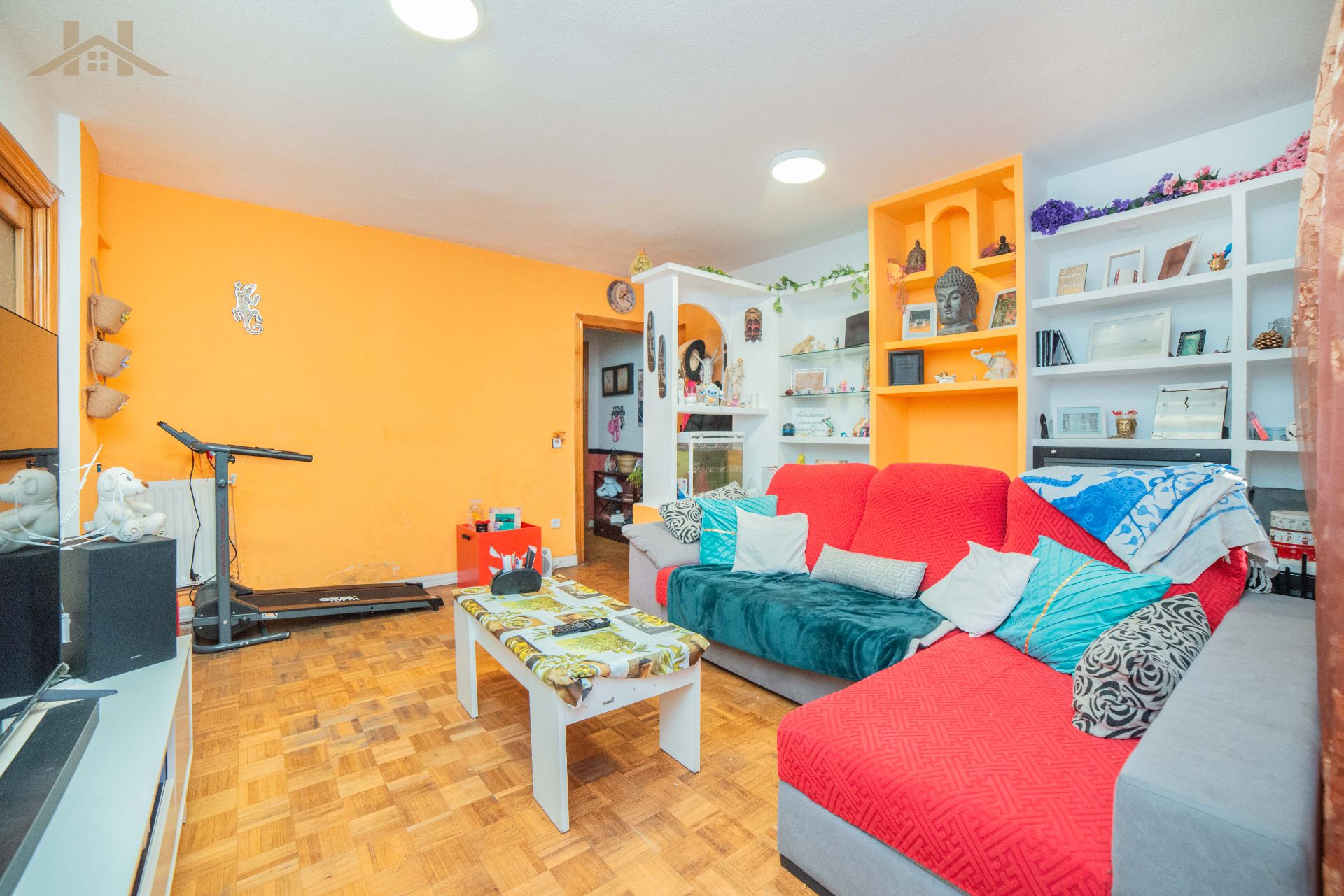 Bedroom of Flat for sale in San Martín de la Vega  with Air Conditioner