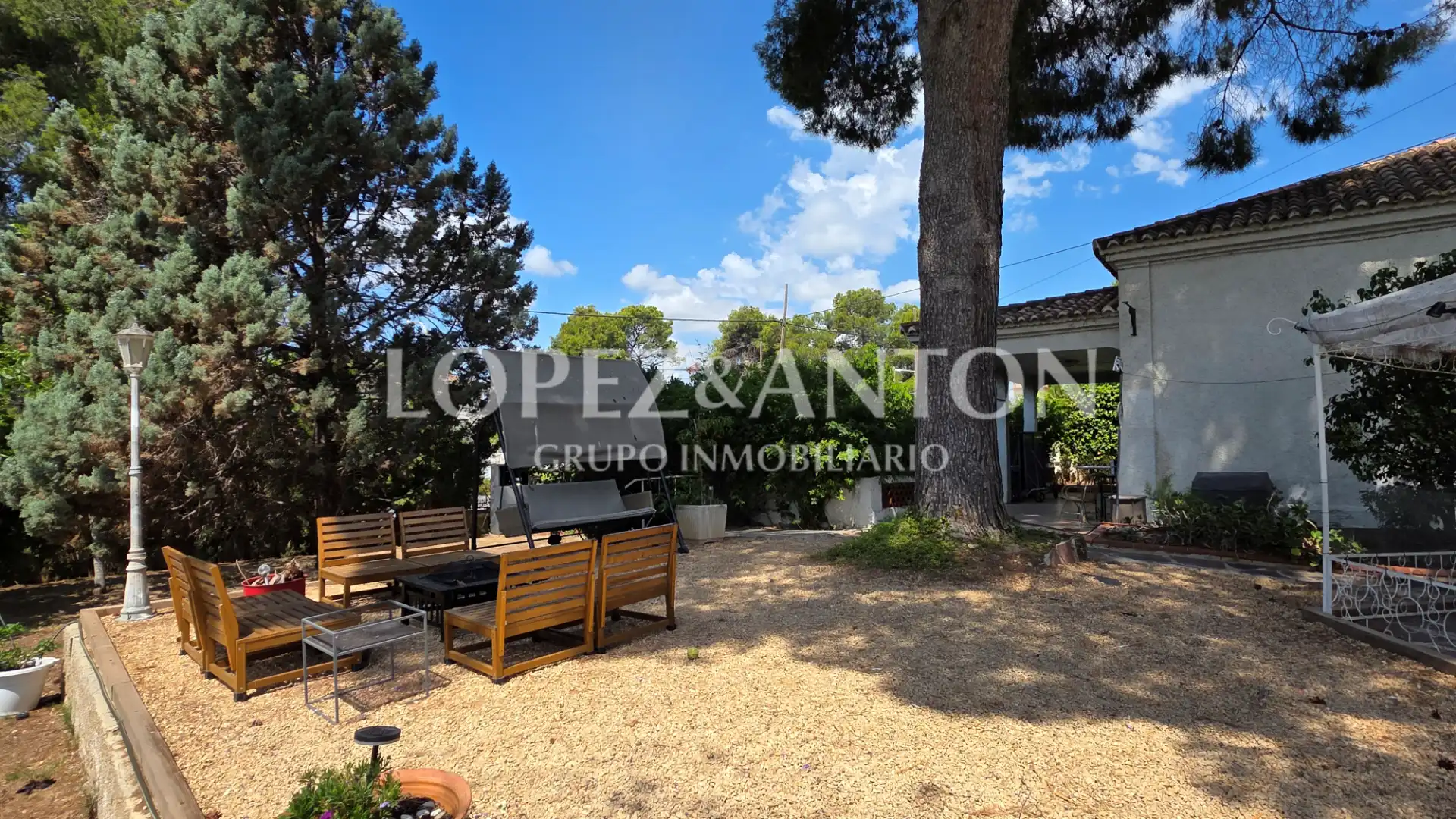 Jardín de Casa o chalet en venta en Paterna con Aire acondicionado, Jardín privado y Terraza