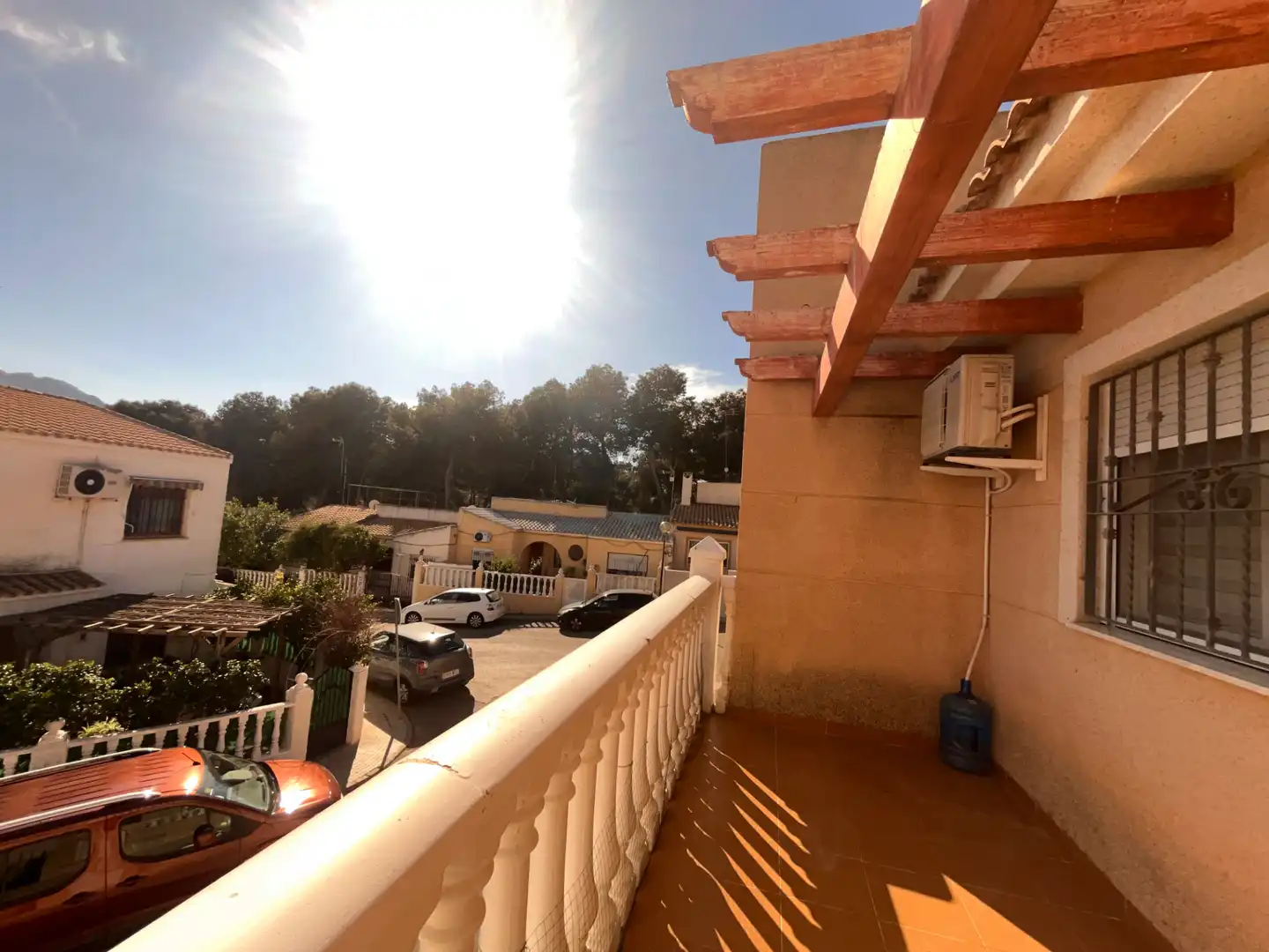 Terraza de Casa adosada en venta en Cartagena con Aire acondicionado, Calefacción y Jardín privado