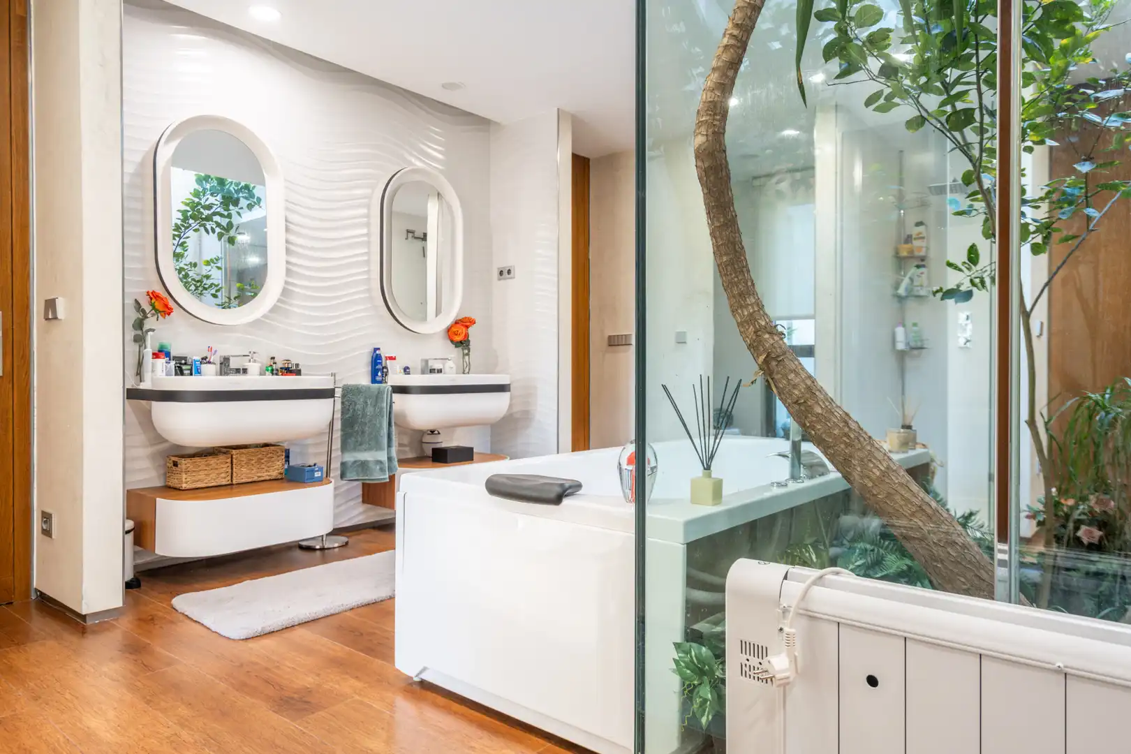 Baño de Casa o chalet en venta en Villaviciosa de Odón con Aire acondicionado, Calefacción y Jardín privado