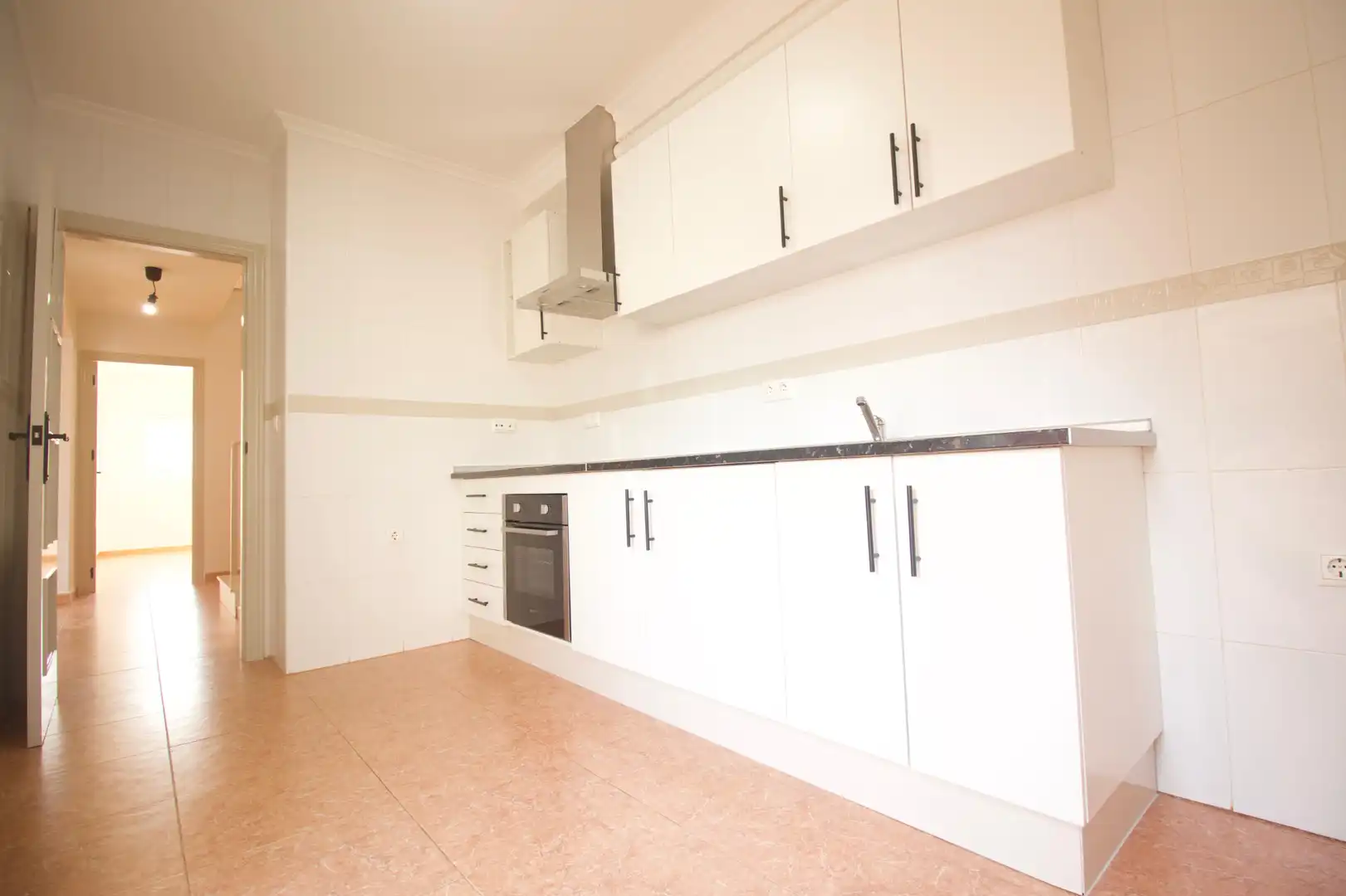 Cocina de Casa o chalet en venta en Fuente Álamo de Murcia con Jardín privado