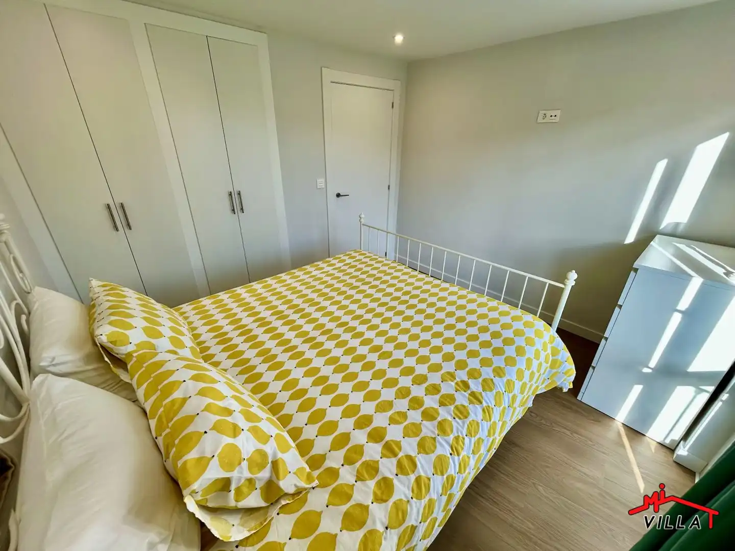 Bedroom of Flat for sale in Laredo  with Heating, Parquet flooring and Balcony